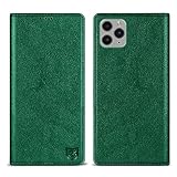 ZZXX for iPhone 11 Pro Max Wallet Case with [RFID Blocking] Card Slot Stand Strong Magnetic Leather Flip Fold Protective Phone Case for iPhone 11 Pro Max Case Wallet(Green-6.5 inch)