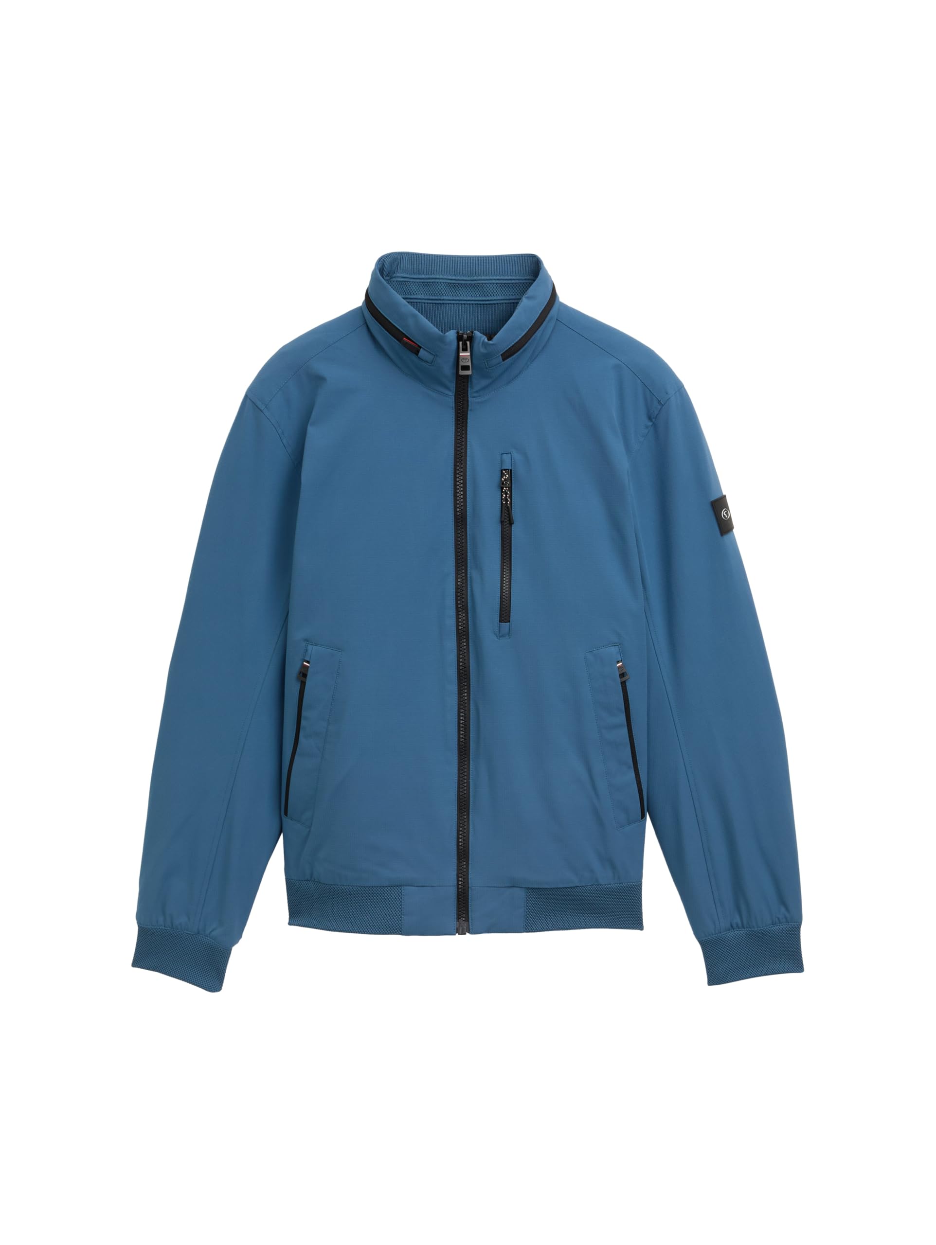 Tom Tailor Herren Blouson Jacke mit verstaubarer Kapuze