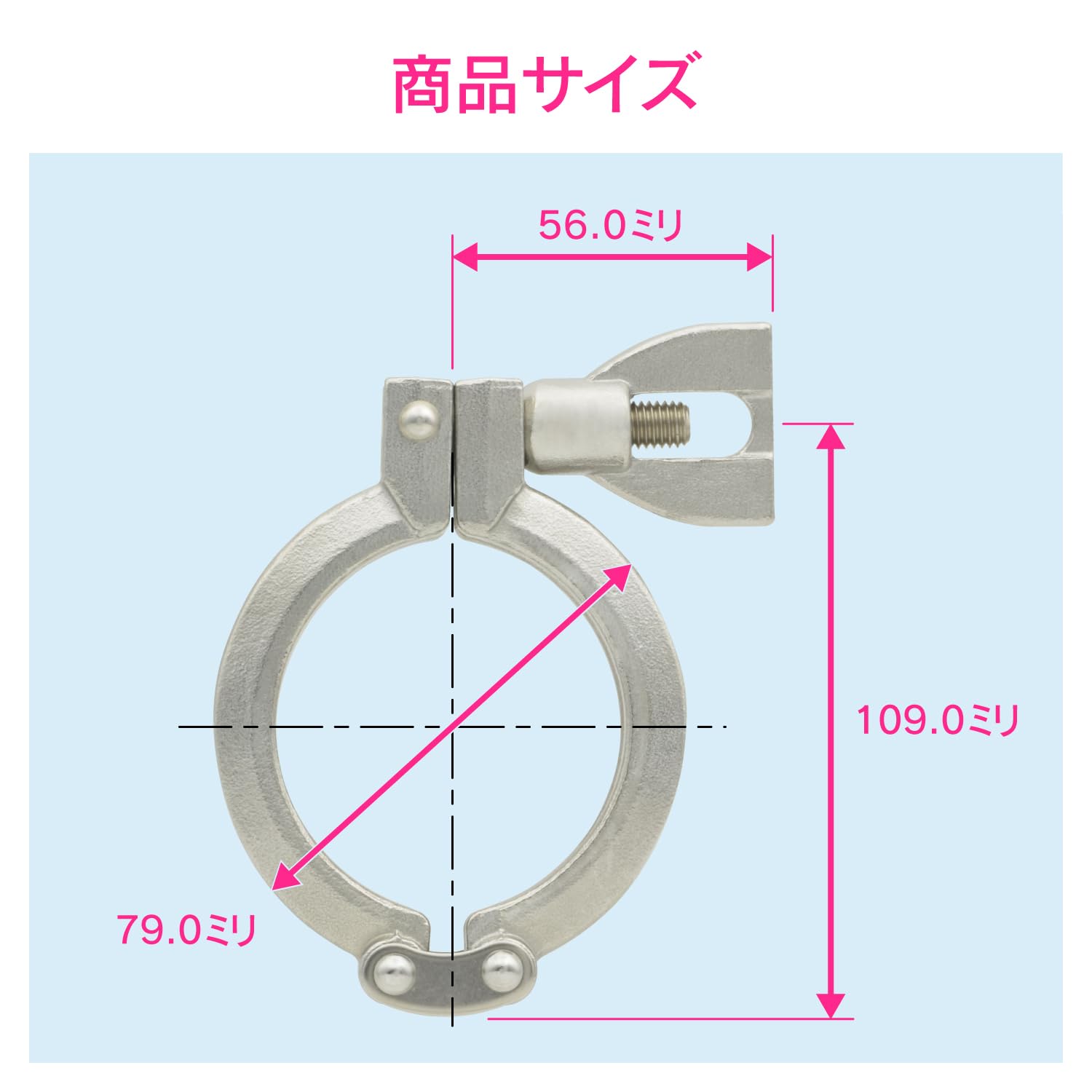 日本クランプ 2t 日本クランプ 横つり専用クランプ 2.0t ECX2