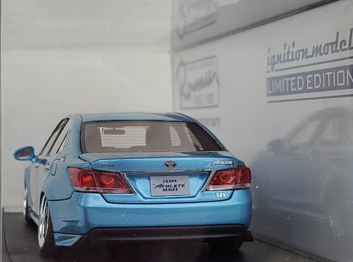 1円〜 イグニッションモデル 1/43 トヨタ クラウン アスリート G ブラック イグニッションモデル 1⁄43 トヨタ クラウンの通販