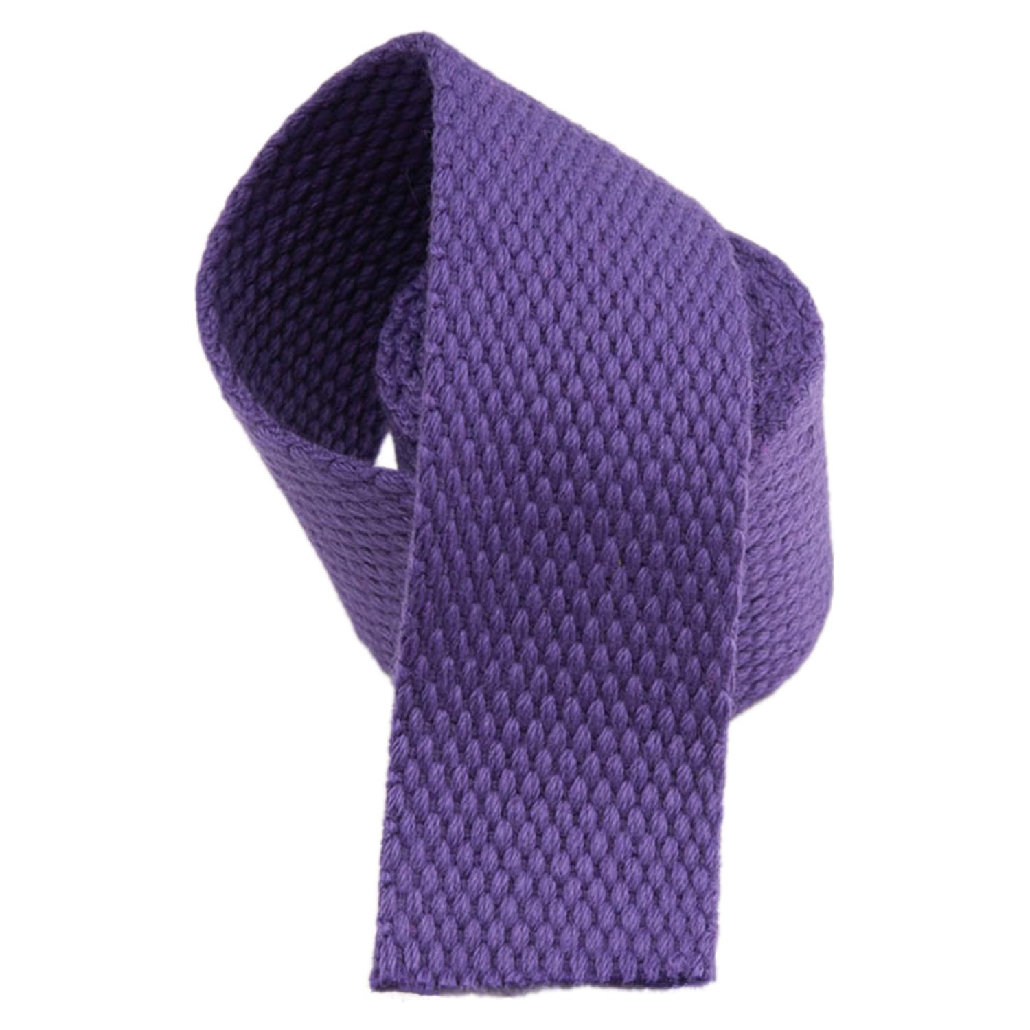 Taśmy, Poliester Bawełna Jodełka Wielokolorowy 38 mm 5-20 jardów(Purple,20 yard)