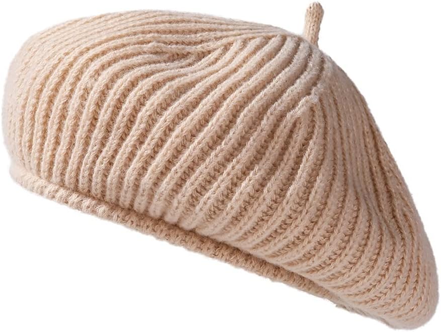 Knitted Hat Autumn and Winter All-Match Wool Cap Warm Painter Women's
