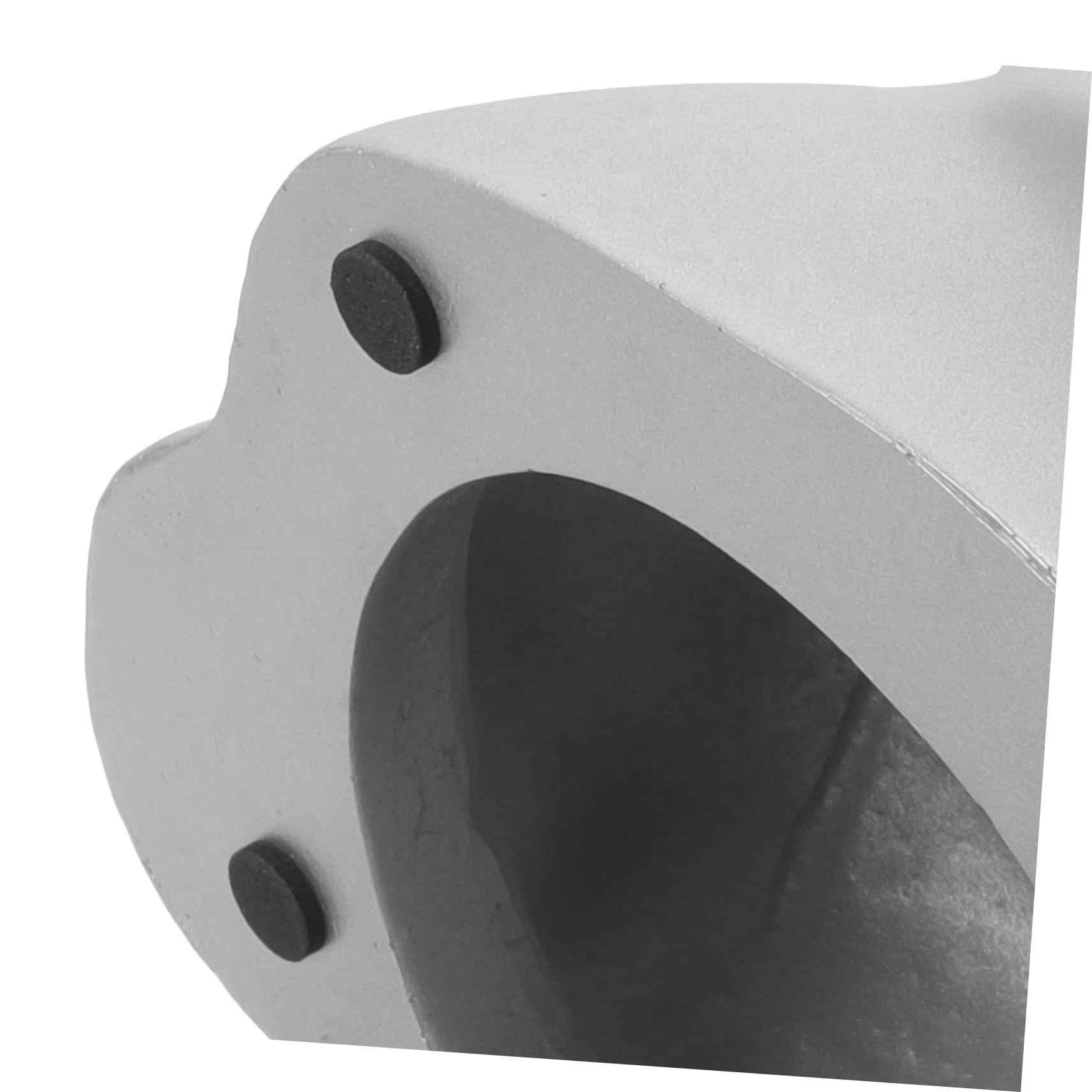 Mobestech Supporto per Cuffie da Tavolo Moai in Resina Argentata | Scultura da Scrivania, per Casa e Ufficio, Tiene anche Piccoli Oggetti e Occhiali