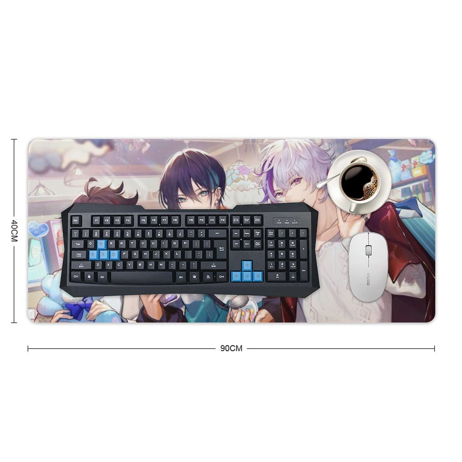 Amazon.co.jp: マウスパッド ゲーミング 大型 不破湊 三枝明那 黛灰