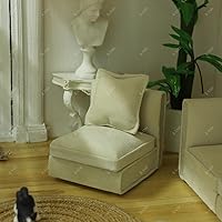 Vista 7 de iLAND Muebles de Casa de Muñecas Juego de Sofás Seccionales en Miniatura Apto para Escala 1/12, Accesorios para Decoración de Casa de Muñecas