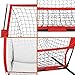 BBBuy 5' X 5 ' Portable Baseball Net Softball Outdoor Sports Training Net w/Carry Bag,Metal Frame Ground Stakes, for Batting Hitting and Pitching Practice for All Skill Levels