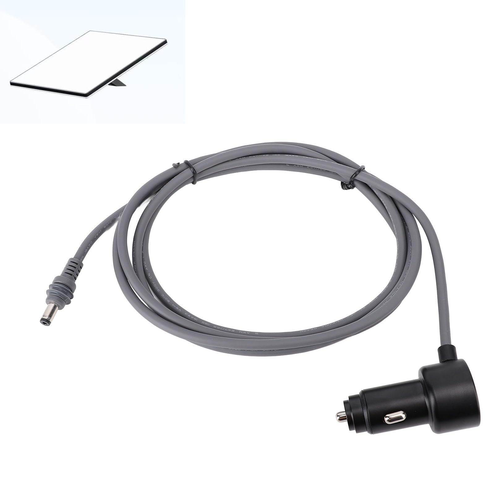 Aramox Satellite 18AWG DC Samochodowy Przedłużacz do Zapalniczki, 12V-24V