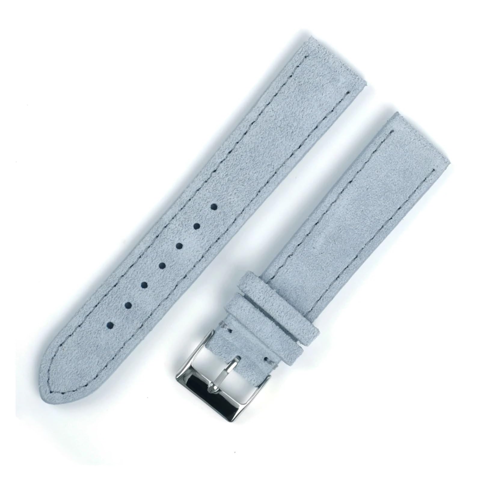Sangle montre cuir véritable et boucle acier inoxydable - 7