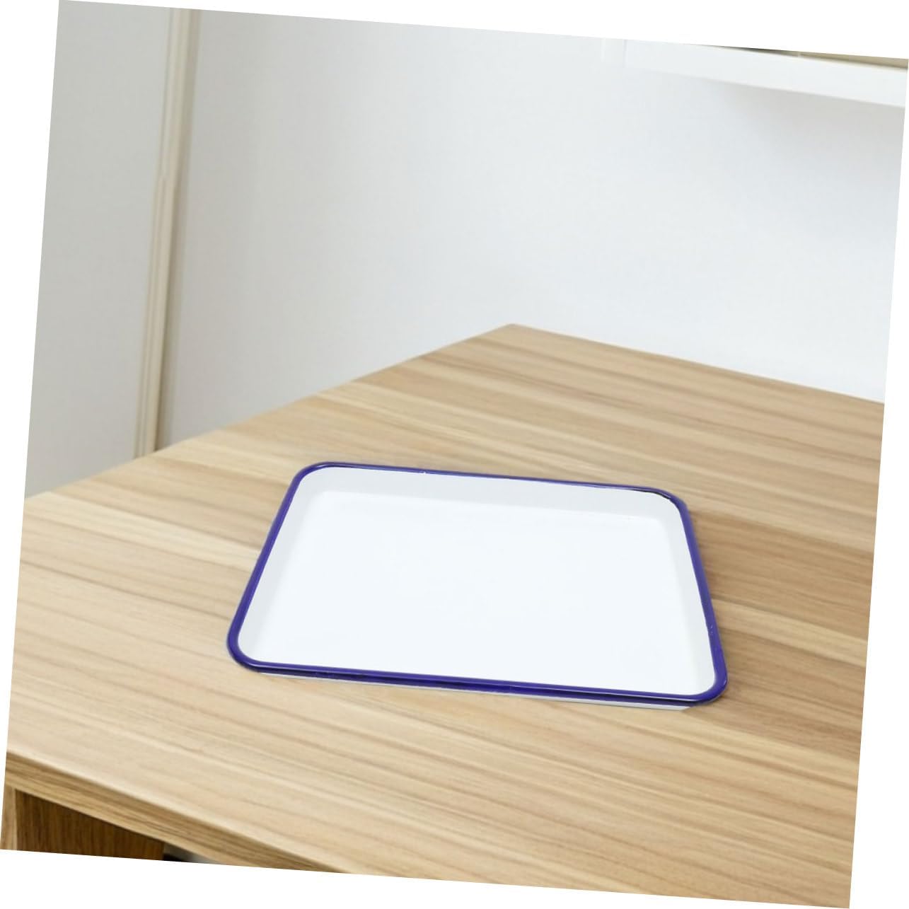 Ciieeo 4Pcs Retro Enamel Baking Pan Set Enamel Dishes for Kitchen Laboratory Heat Resistant Roasting Trays Versatile Storage Baking