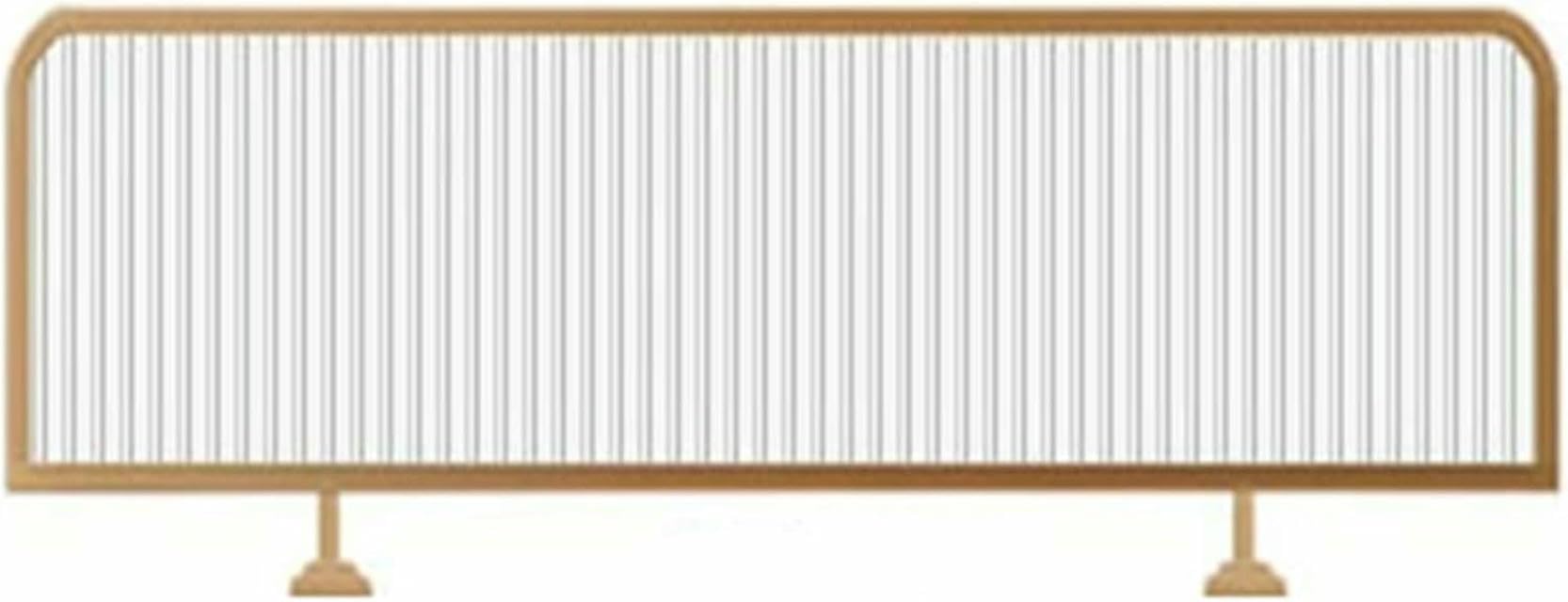 KLGFBDC Translucent Striped Glass Divider for Dining Areas, Restaurant & Office Privacy Screen Panel, Stylish Countertop Separator