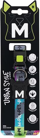 M-Pets Urban Style Dna Boyun Tasması (M)