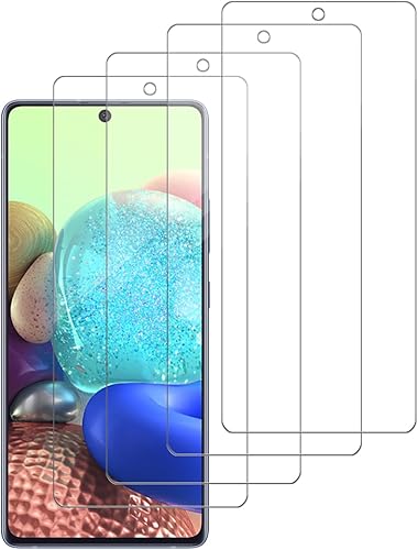 Miniatura 14 de Paquete de 4 protectores de pantalla de vidrio compatibles con Samsung Galaxy A32 5G [no para A32 4G] [dureza 9H] - Vidrio templado de pantalla HD