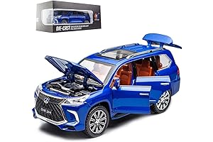 Exquisite 1/24 Scale Lexus 570 Off-Road SUV Model Car - Zinc Alloy...