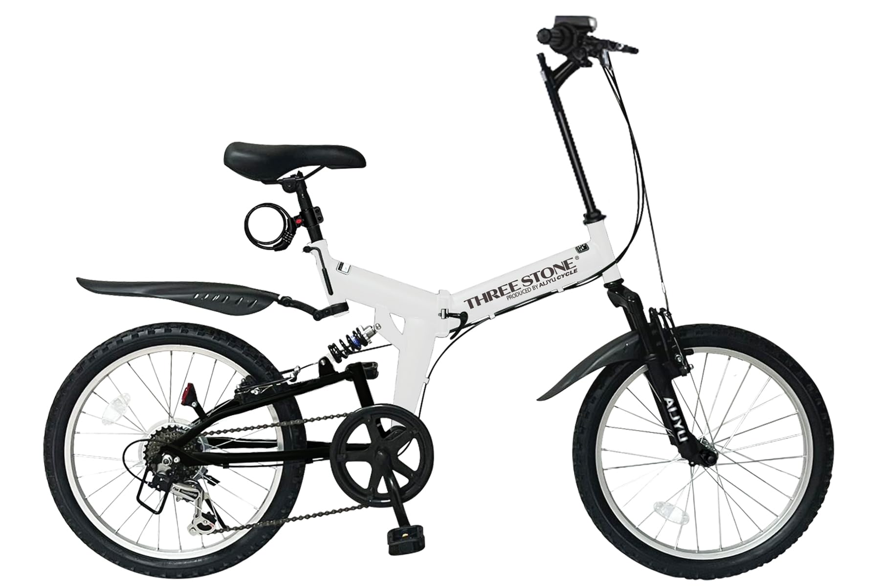 Amazon | 防災サイクル 20インチ ノーパンクタイヤ 折りたたみ自転車 