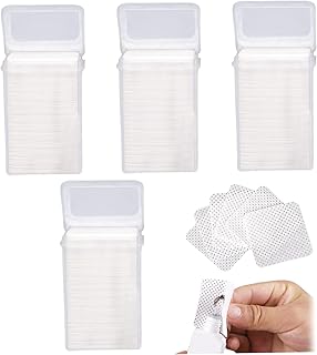 Toallitas removedoras de esmalte de uñas, 4 c...