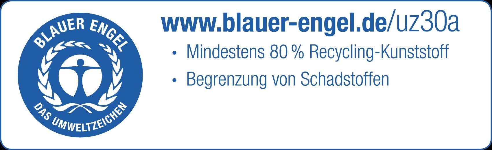 Schubladenbox, Gehäuse Anthrazit, Recycling Blauer Engel, Vanille