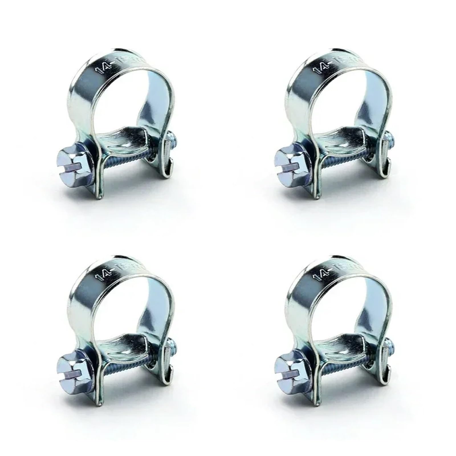 Kit surtido de 120 abrazaderas for manguera de inyección de combustible, de 7 a 18 mm, for manguera de aire y de metal for tuberías de gasolina.