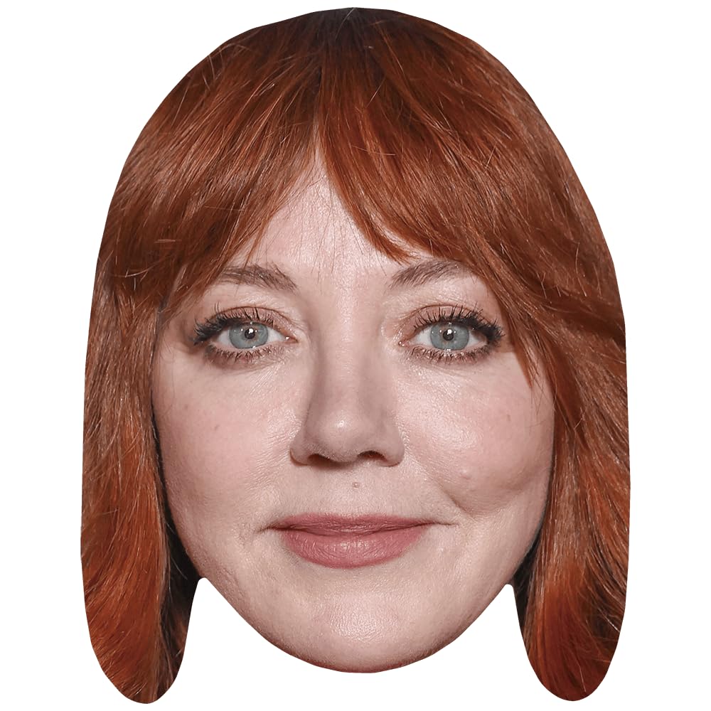 Diane Morgan (Long Hair) Celebrity Mask, Flat Card Face, Fancy Dress Mask