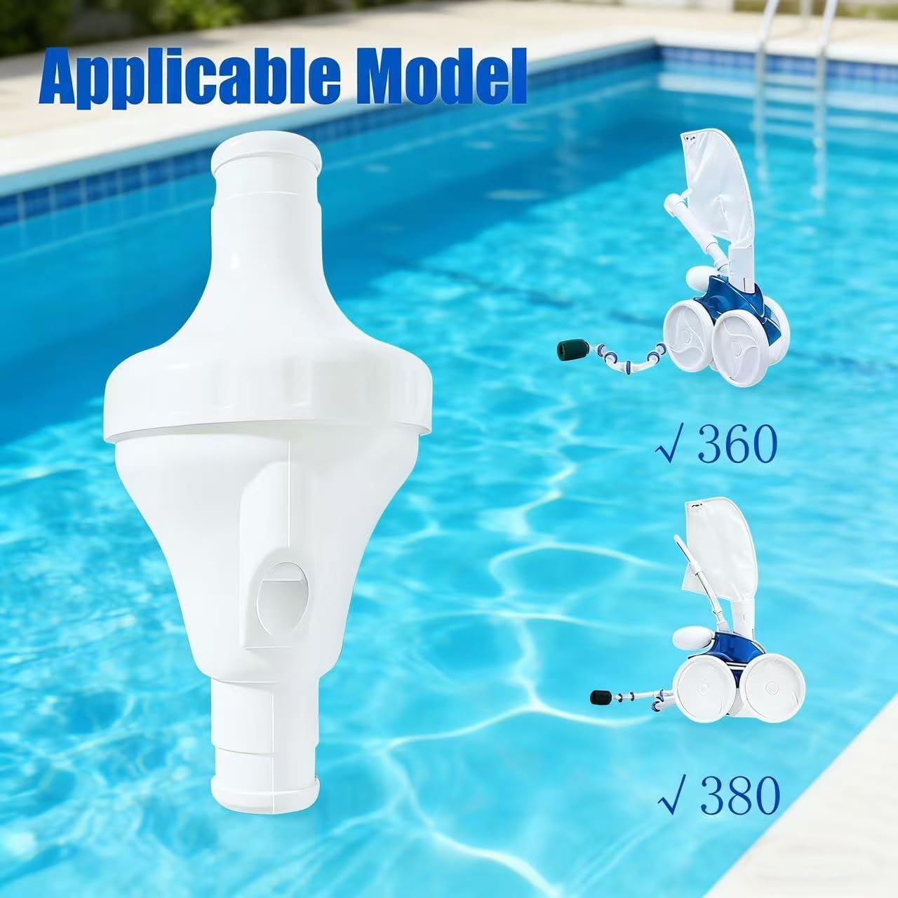 Pool Cleaner Spare Valve 9-100-1200 Complete Set, Replacement Parts, Suitable for Polaris 360, 380 Pool Cleaners