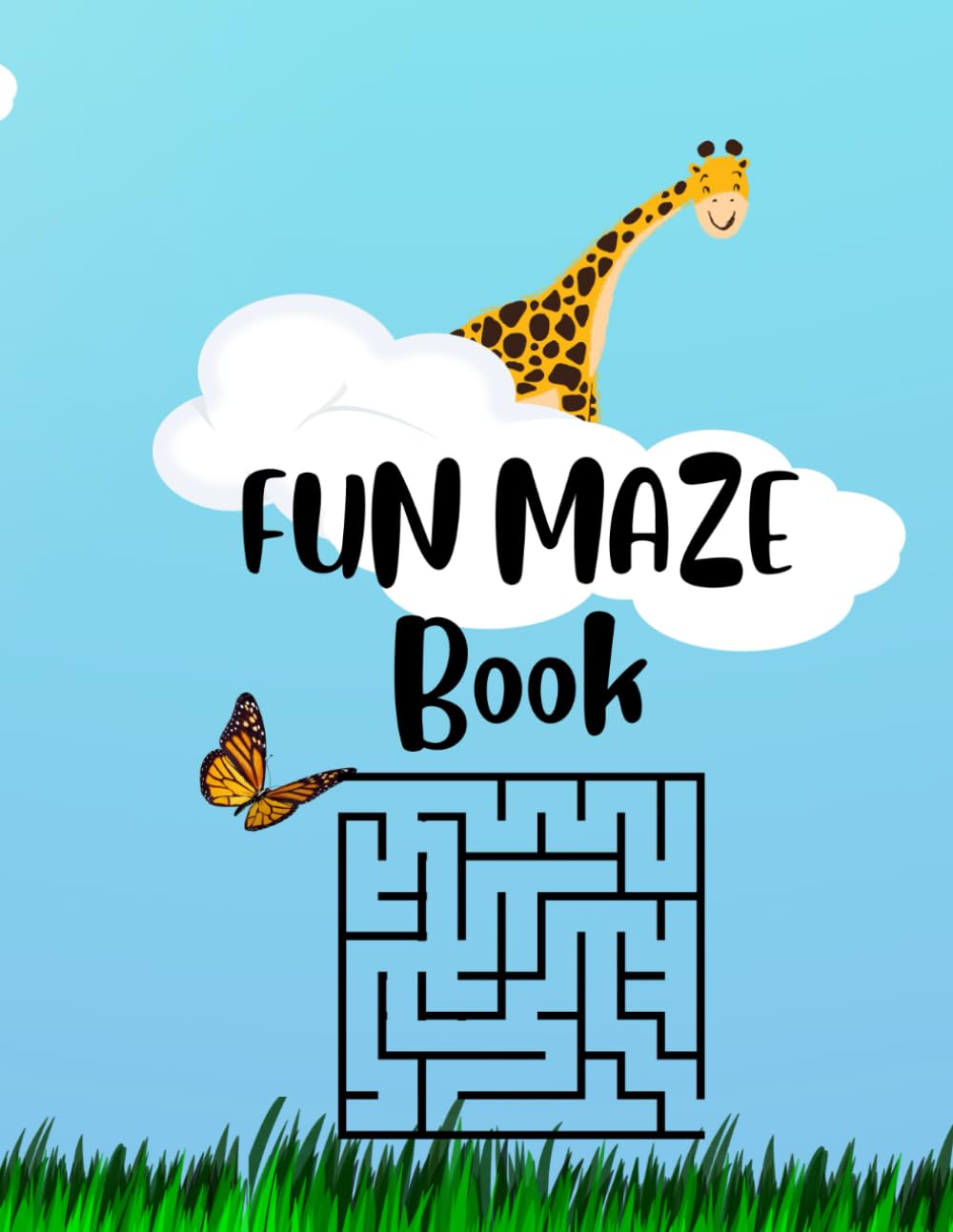 Fun Holiday Maze Book: 50+ Creative Puzzles for Halloween, Christmas, and More - Activity Book for Boys and Girls