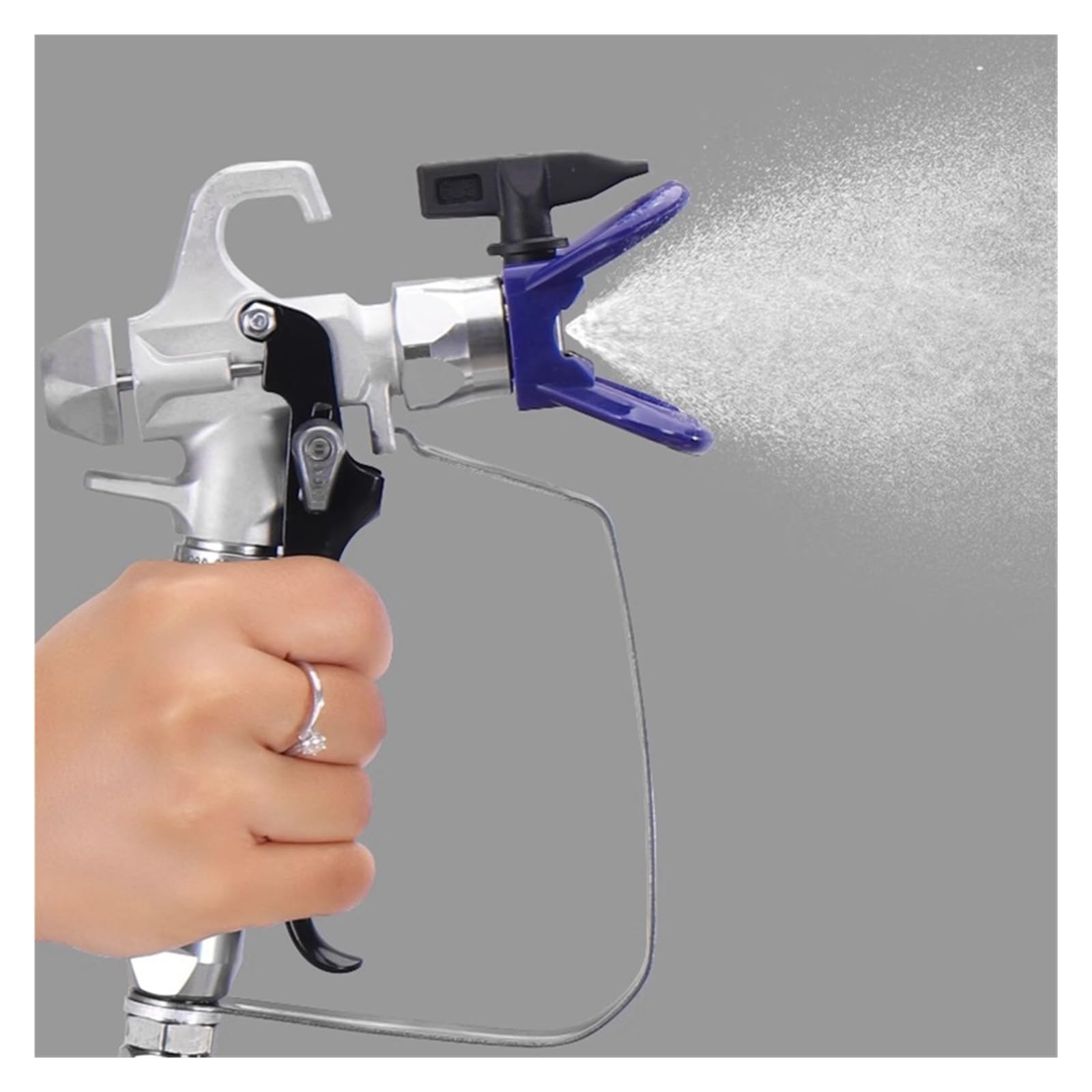 Elektryczne Bezpowietrzne Pistolety Natryskowe Do Farb, Wysokociśnieniowa Pompa Membranowa, Bezpowietrzny Pistolet Natryskowy, Sprężarka Powietrza Szeroki Zakres(Dual spray gun)