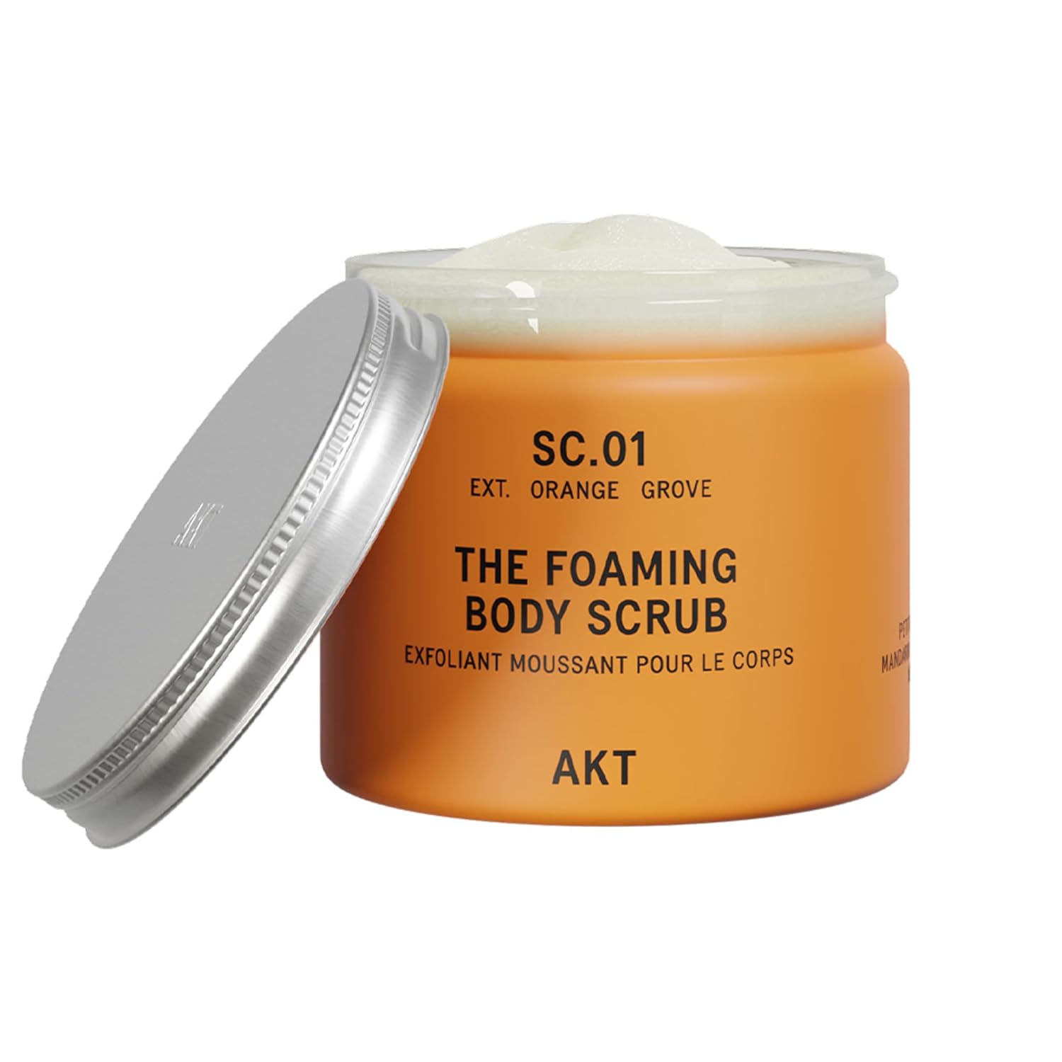 AKT The Foaming Body Scrub 8.4 Fl Oz, Skin Exfoliator, Body Scrub with Rice & Sugar, Papaya & Nourishing Oils, Natural Exfoliating Sugar Scrub with Vitamin E, Dead Skin Remover for Body AKT The Foaming Body Scrub 8.4 Fl Oz, Skin Exfoliator, Body Scrub with Rice & Sugar, Papaya & Nourishing Oils, Natural Exfoliating Sugar Scrub with Vitamin E, Dead Skin Remover for Body