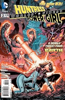 Comic Worlds Finest #2 "Power Girl and Huntress of Earth 2 Appearance" Book