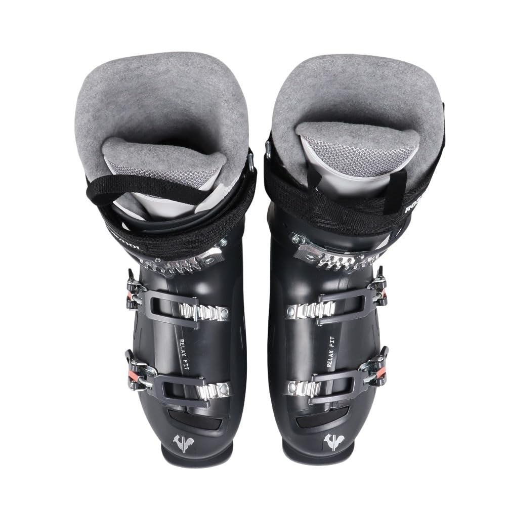 Fischer RC4 60 Jr. Thermoshape Ski Boots Kid's Sz 5.5 (23.5) Black/Black,U19118