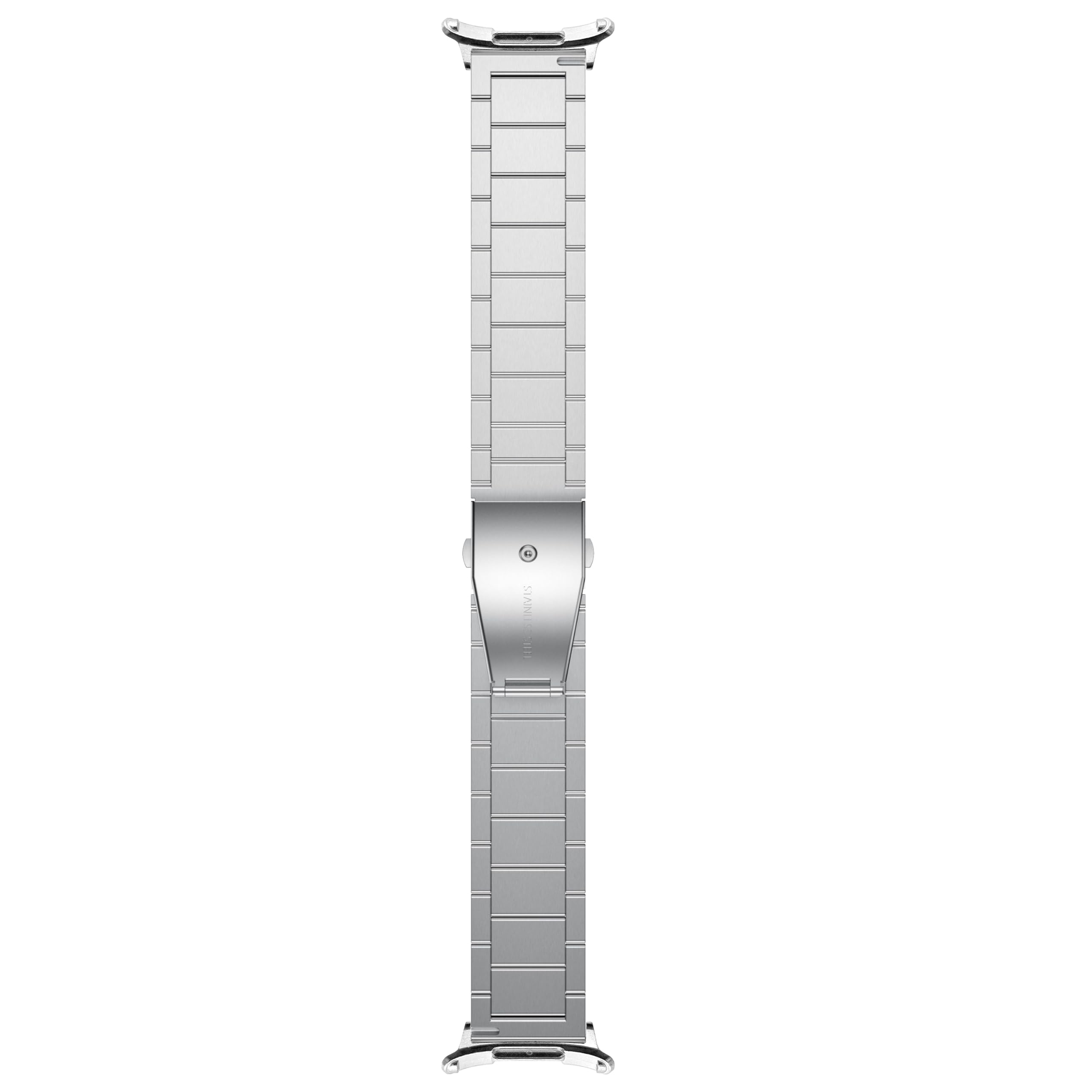 Bracelet de rechange en acier inoxydable pour montre Galaxy Watch 7 Ultra de 47 mm pour homme et femme, compatible avec Samsung, argenté