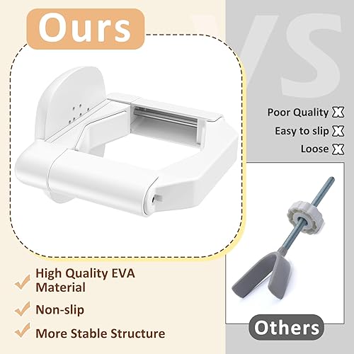 Miniatura 6 de Adaptador de barandilla para puerta de bebé 2 piezas, kit de montaje de poste de escalera para bebé, puertas de bebé para escaleras, adaptador de