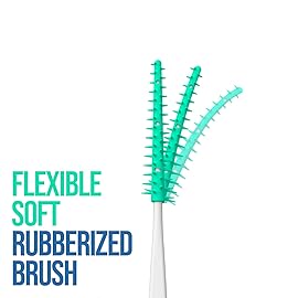 Dr. Emma Original Dental Picks Mint Soft Rubberized Tooth Picks Easy to Use Brush Picks 100Ct/Pack, 1 Pack(100Ct)