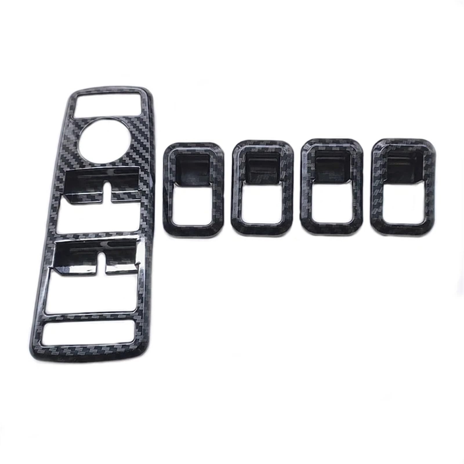 Car Trim Interior for Benz A B C E for GLE for GLA for CLA for GLK Class W176 W204 W212 W166 W218 ABS Window Lift Button Frame Sticker