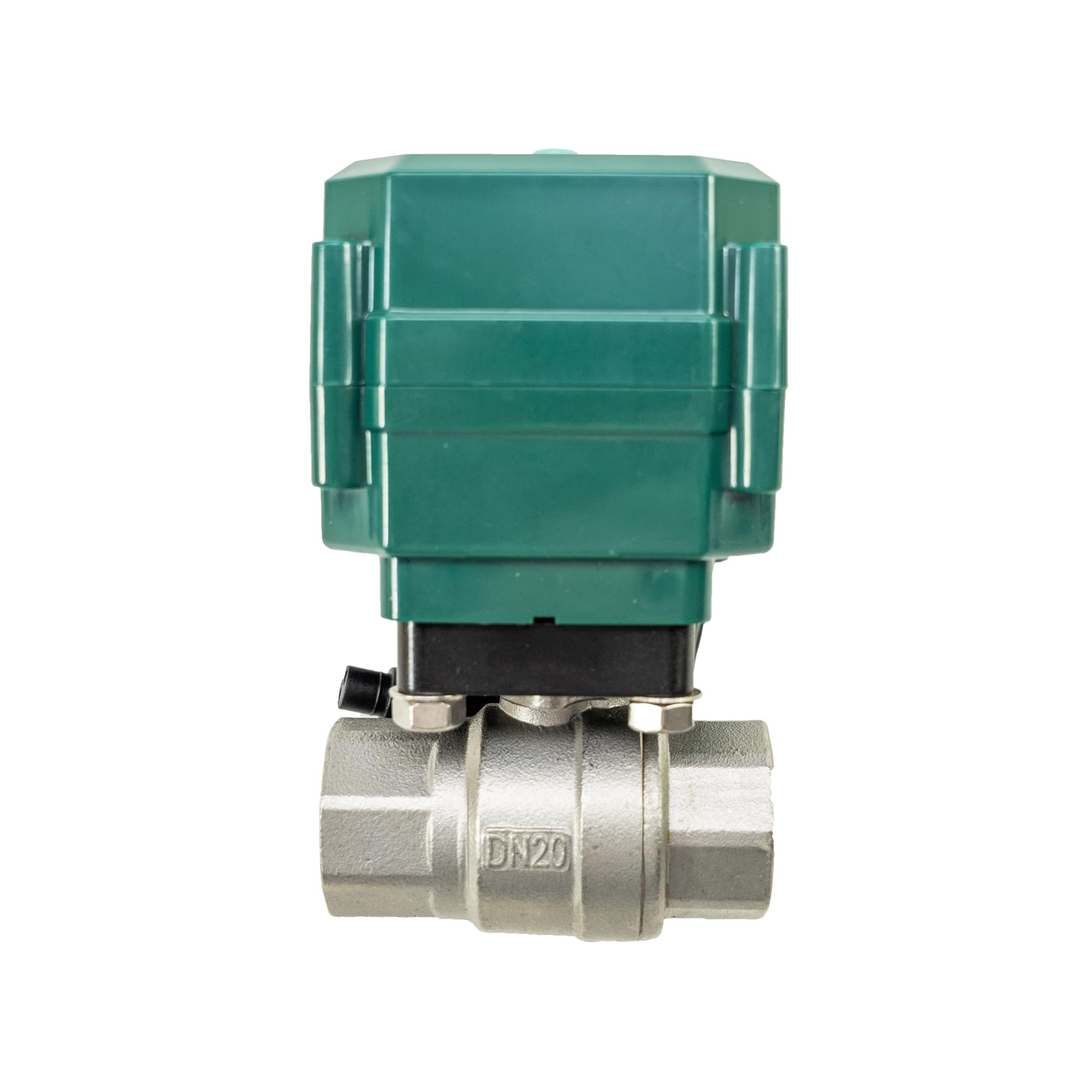 PNI Válvula de agua inteligente PNI-SV200 SV200, conectividad Wi-Fi, IP65, DN20, aplicación Tuya 3/4, compatible con Amazon Alexa y Google Home, color verde