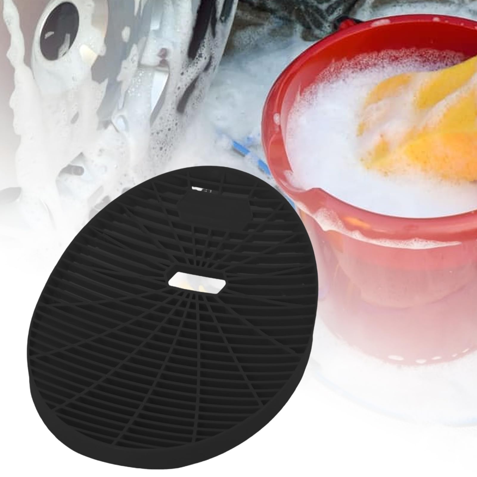 Filtre pour Seau de Lavage Auto | Seaux de Lavage pour Détail Automobile - Insert Filet Capteur Séparateur pour Lavage Automobile Et Détailing