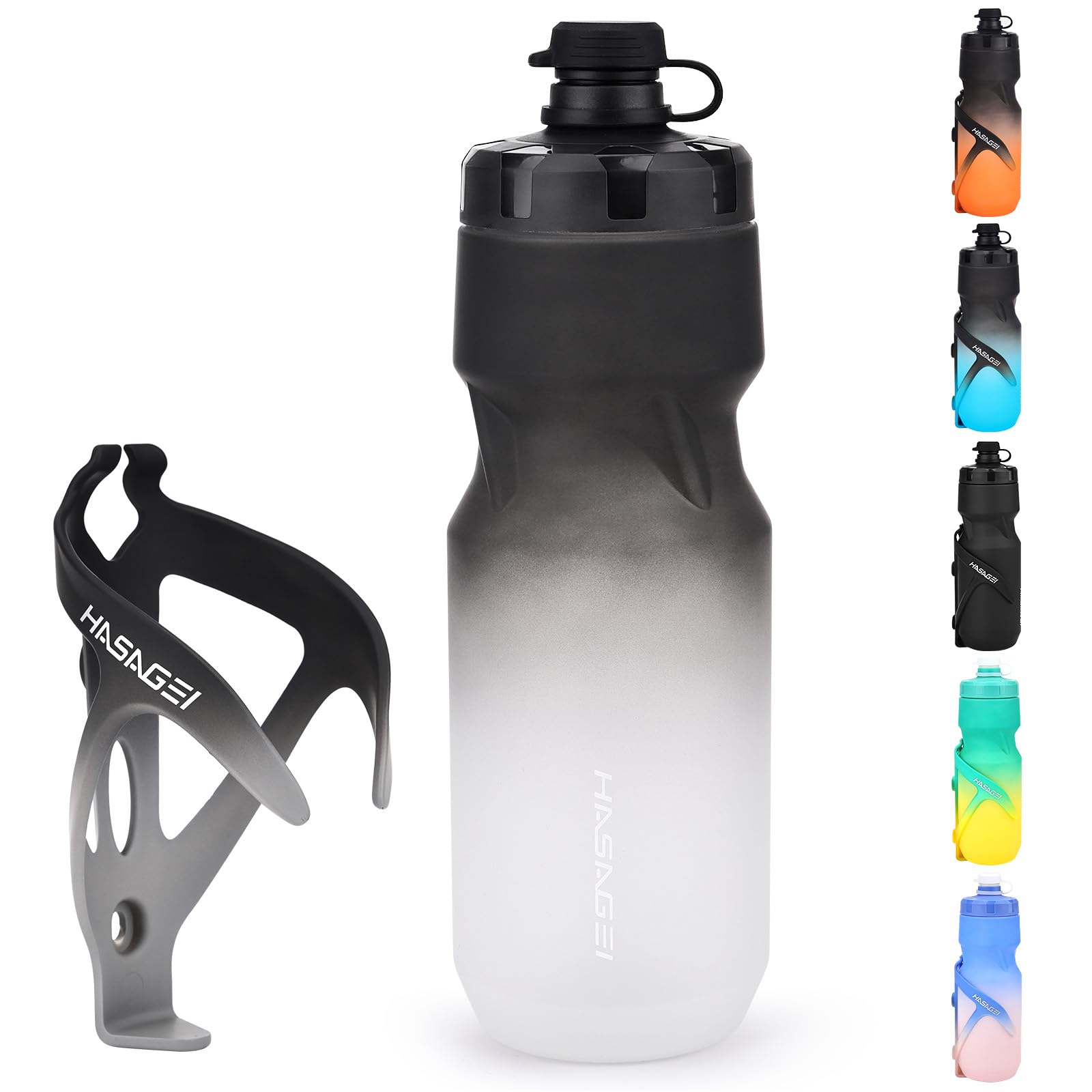 Fahrrad-Flaschenhalter mit 710 ml Flasche – Robustes, auslaufsicheres Design, Rutschfester Halt & universelle Montage für Mountainbike/Rennrad-Zubehör