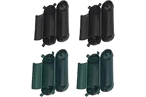 Plug Covers for Outdoor Lights - 4-Pack Locking Safety Protectors