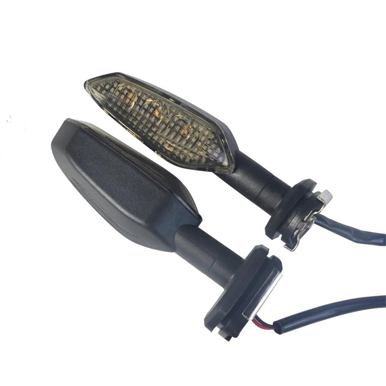 Genérico Luces de giro Intermitente Para Motocicleta Para KAWASAKI Z650 Z750 Z750R Z800 Z900 Z900RS Z1000 Z1000R Luz De Freno Indicadores(Fumar,4 piezas)