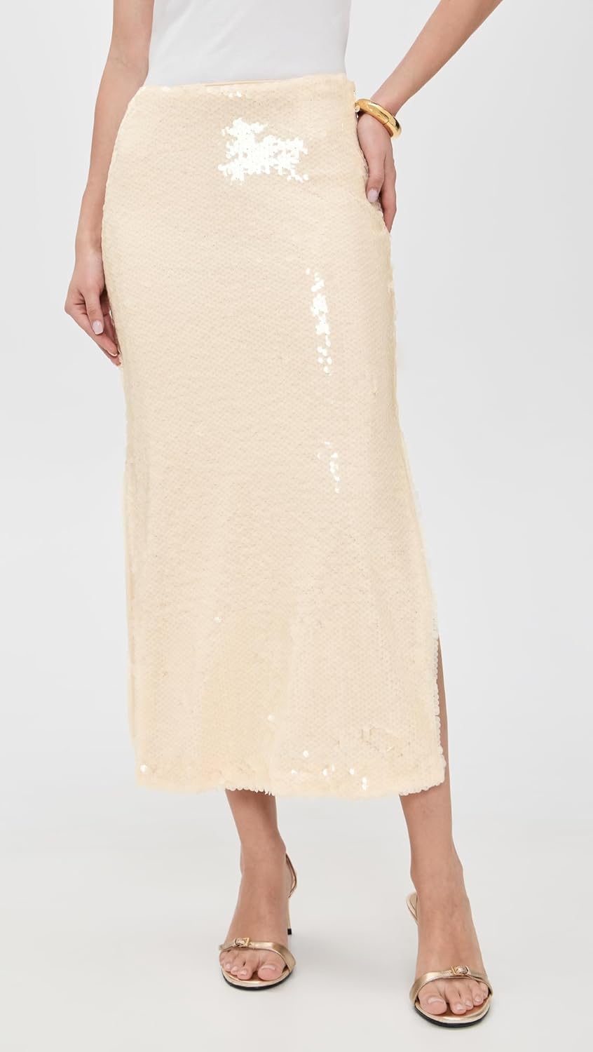 endless rose Women's Sequins Midi Skirt - Image 2
