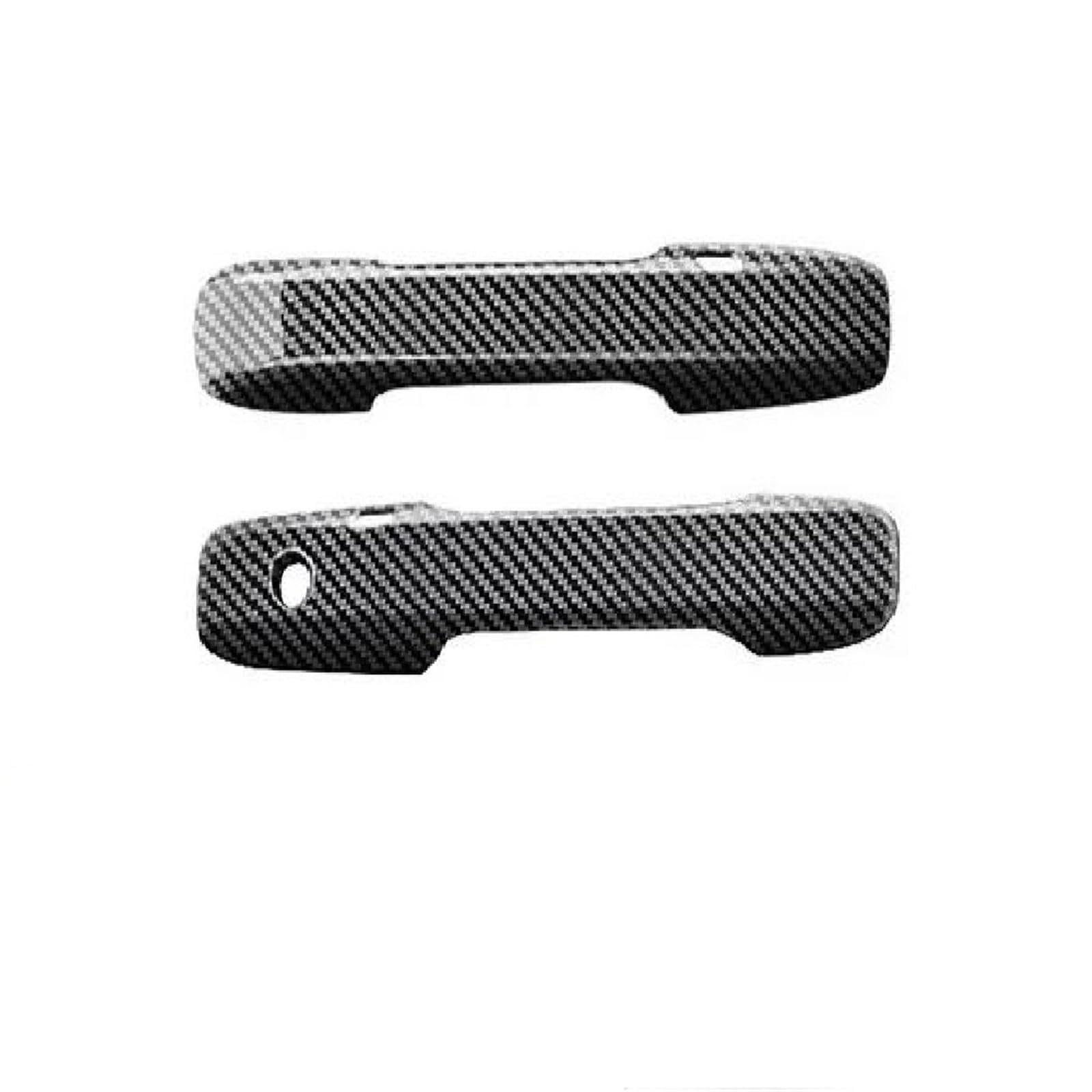 TRFBD Decorative Cover for Vezel for HR-V for HRV 2021 2022 Car Door Handle Bowl Frame Decor Sticker Cover Trim(ABS Carbon Fiber)