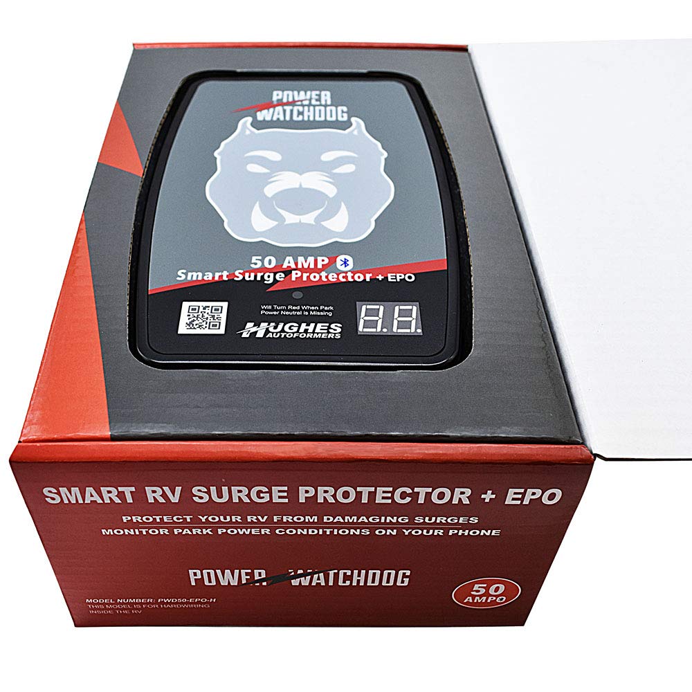Hughes Autoformers PWD50-EPO-H, 50 Amp Spike Power Watchdog with Shut Off
