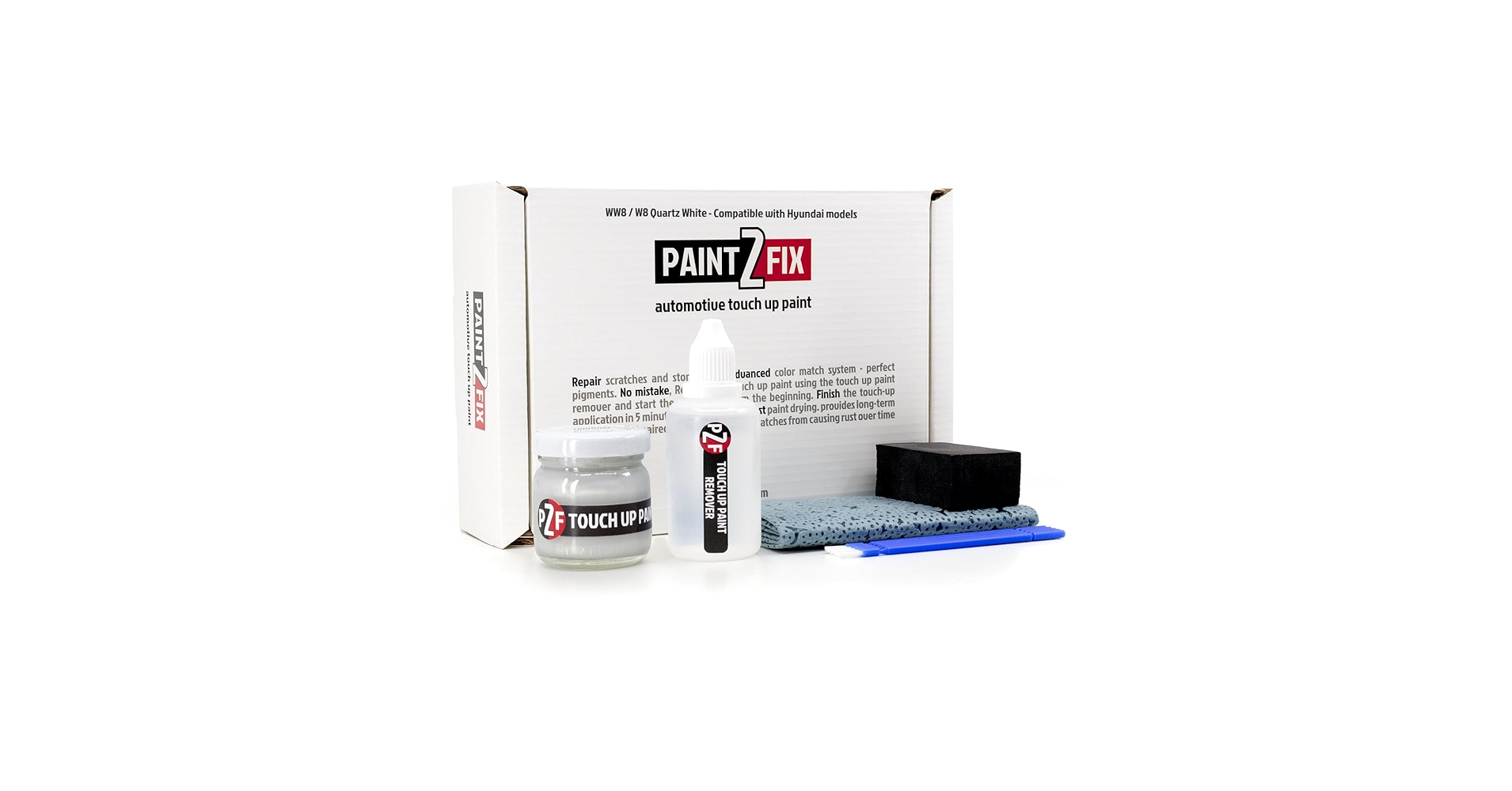 Amazon.com: WW8 / W8 Quartz White Touch Up Paint Kit for