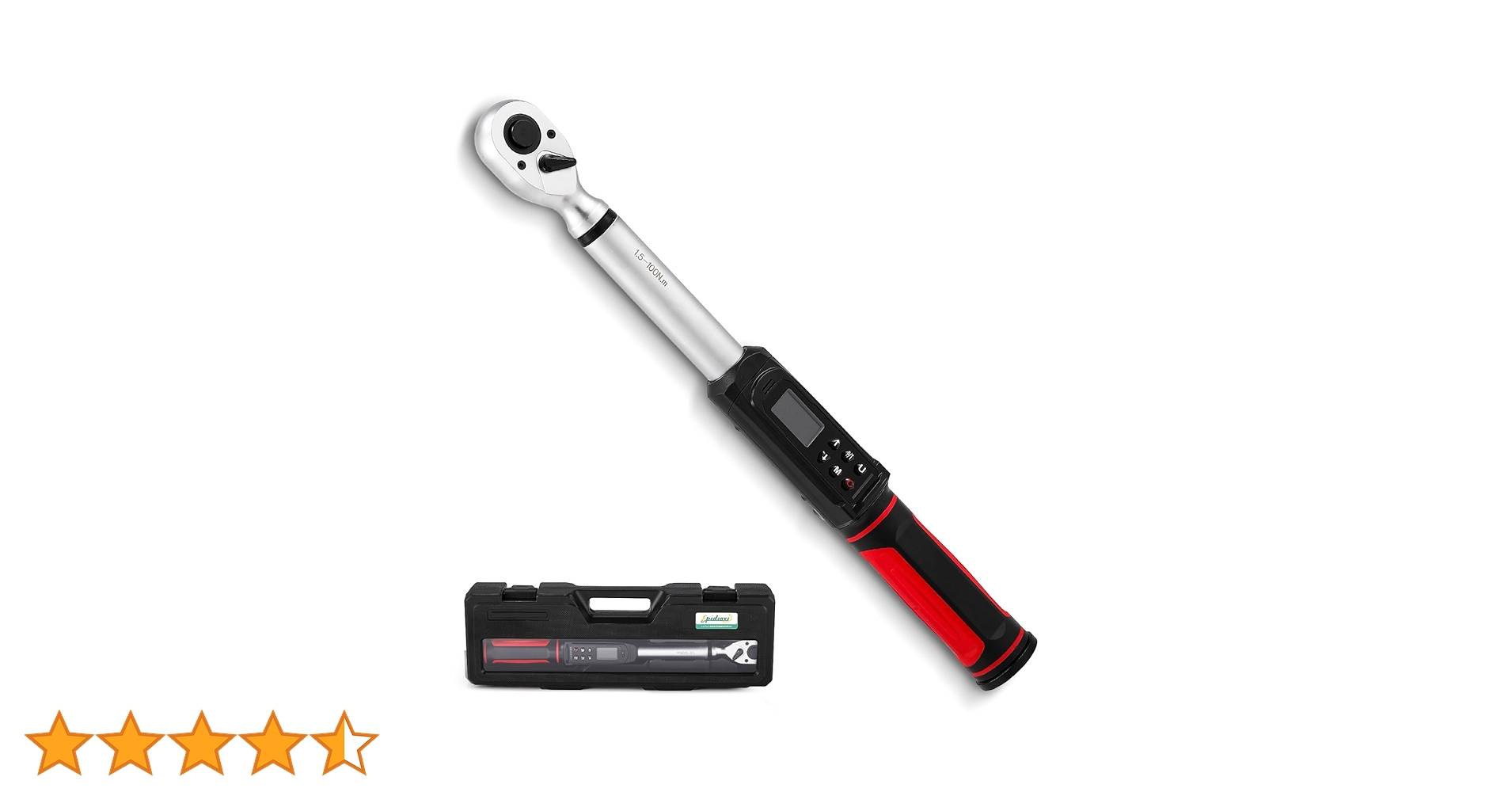 デジタルトルクレンチ 100N 小型 デジラチェ ラチェットタイプ用 611 Amazon | Epidioxi デジタルトルクレンチ 高精度 トルク値1.5