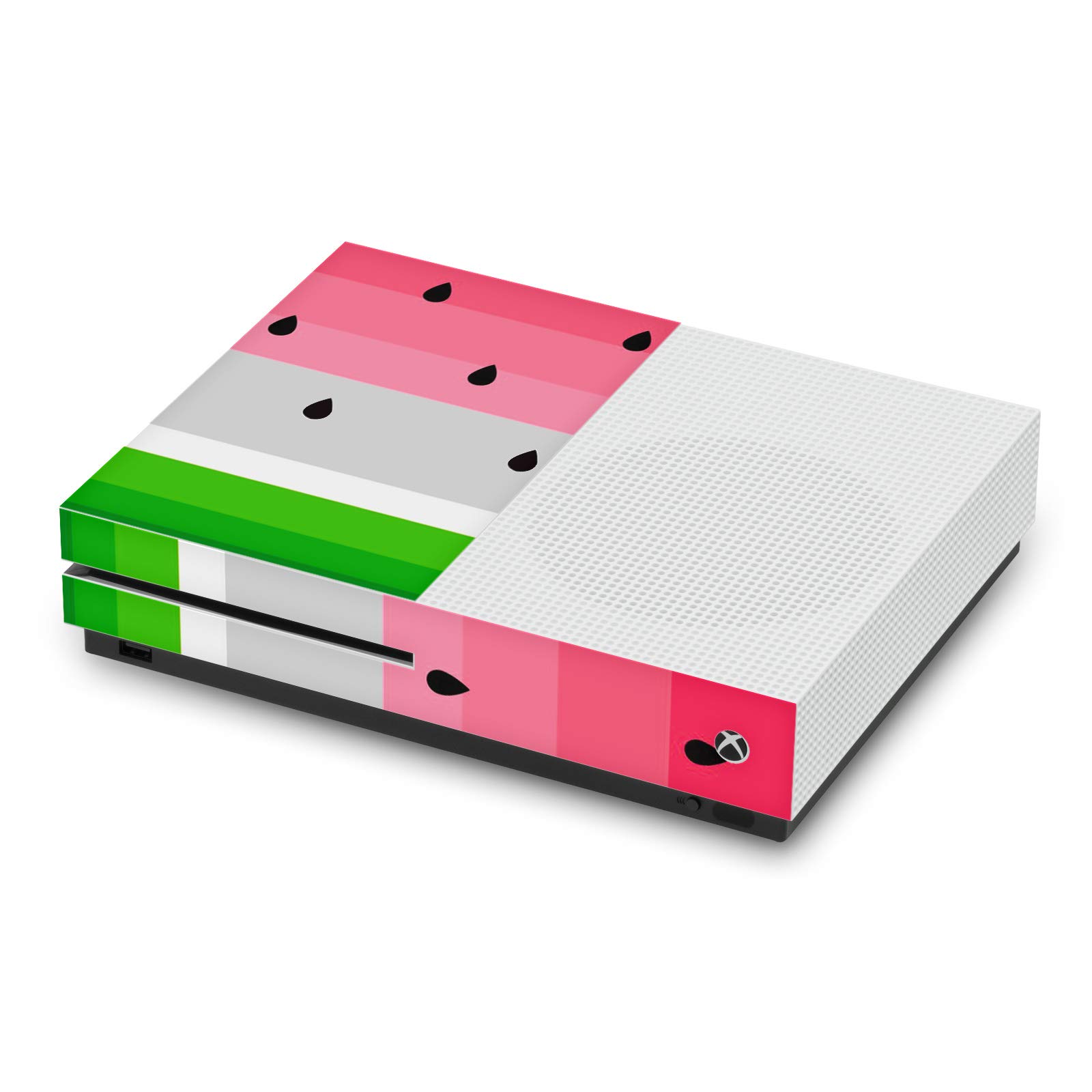 Skin Xbox One S autocollant pastèque pour masquer les rayures de console - 7