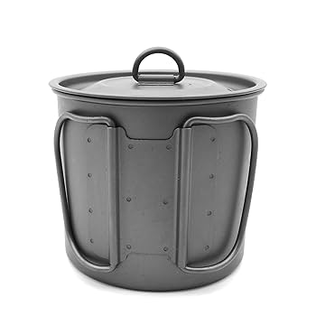 Amazon | チタンカップ チタンシングルマグ 500ml(蓋付き) 屋外