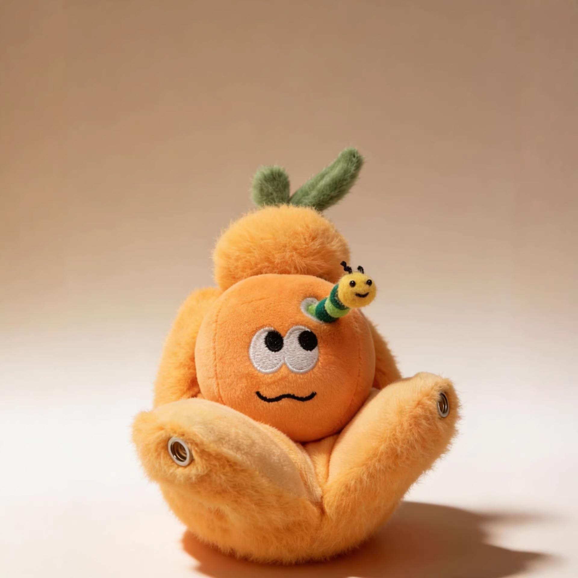Amazon.com: Fogsea Adorable Orange Tangerine Plush Keychain with
