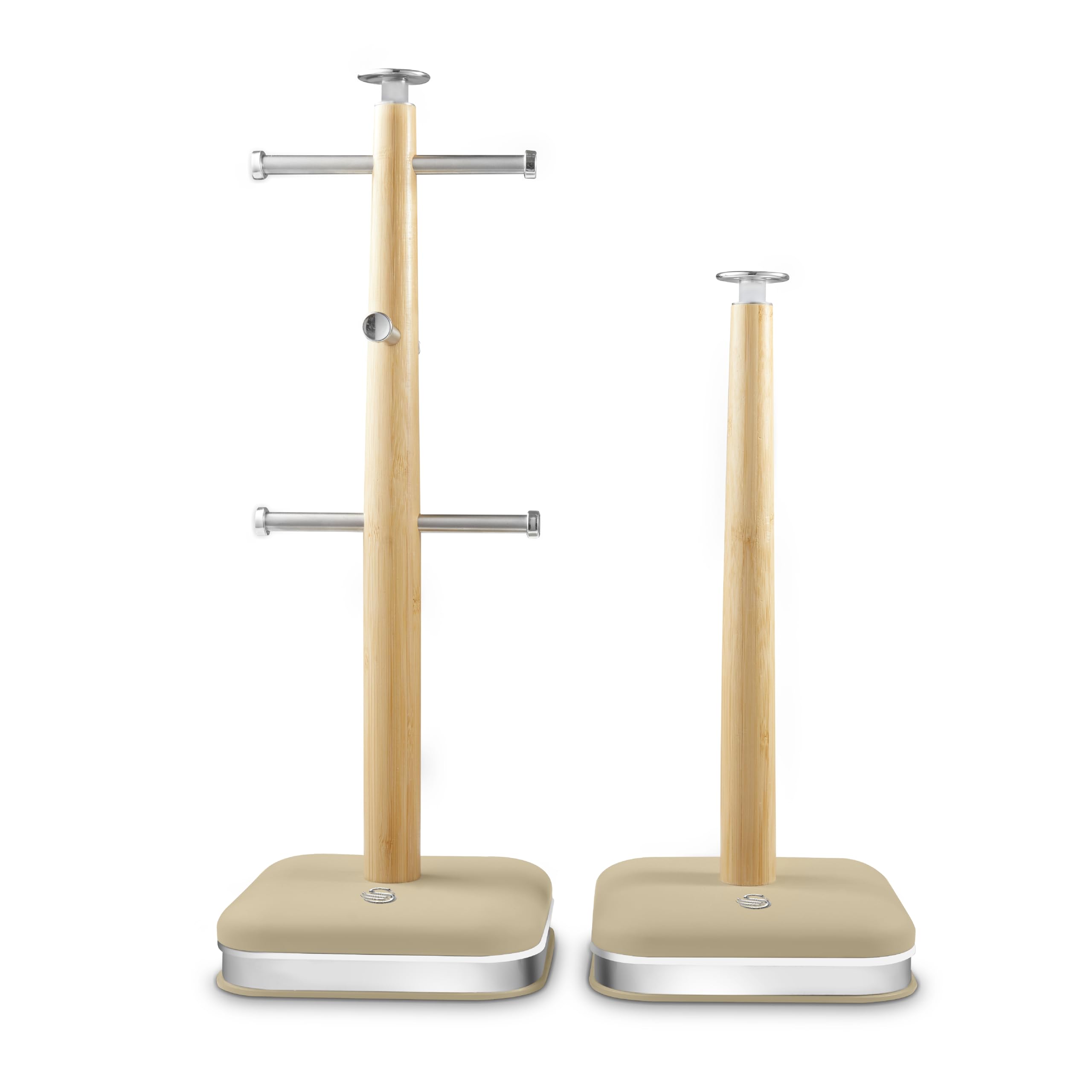 Swan Unisex Cream Towel Pole And Mug Tree Set In A