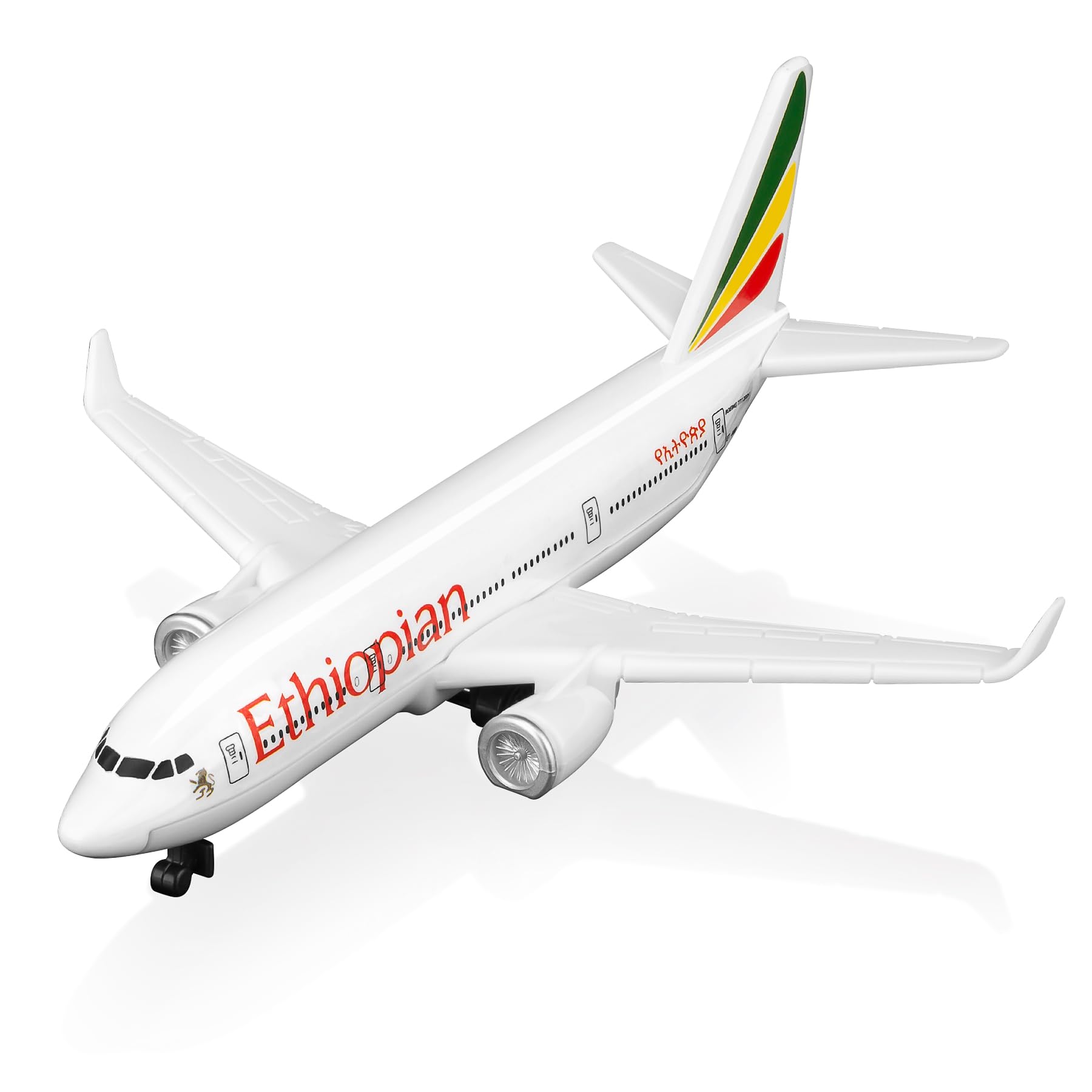 SimplyAir 1/400 Ethiopian Airplane Model Kits Plastic Airplane Model for Collection and Display