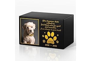 Customized Wooden Pet Urn: Cherished Keepsake for Your Beloved Companion
