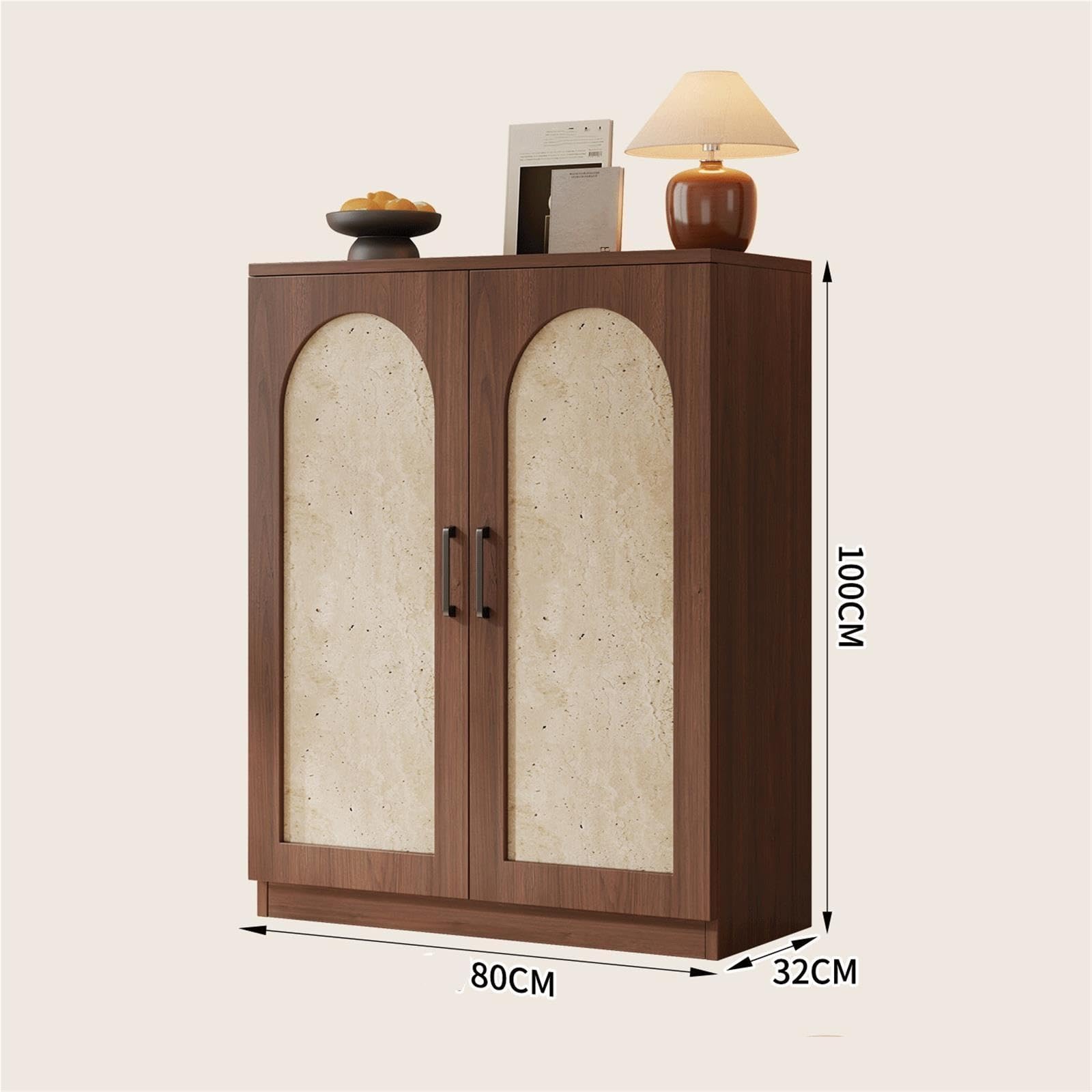 Couloir Armoire à Chaussures arquée Porte tridimensionnelle(Moyen)