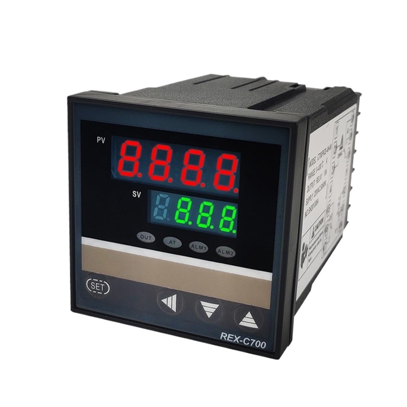 UDAMX PID Digital Intelligent Industrial Temperature Controller 220V Relay REX-C700 Thermostat SSR Relay Output(K RELAY Output)